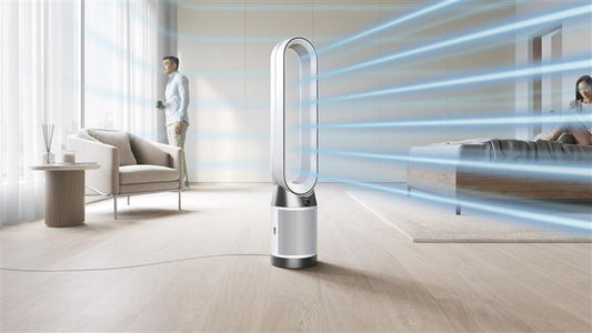 Dyson Purifier Cool PC1 (Vit) – Luftrenande fläkt med HEPA H13-filter