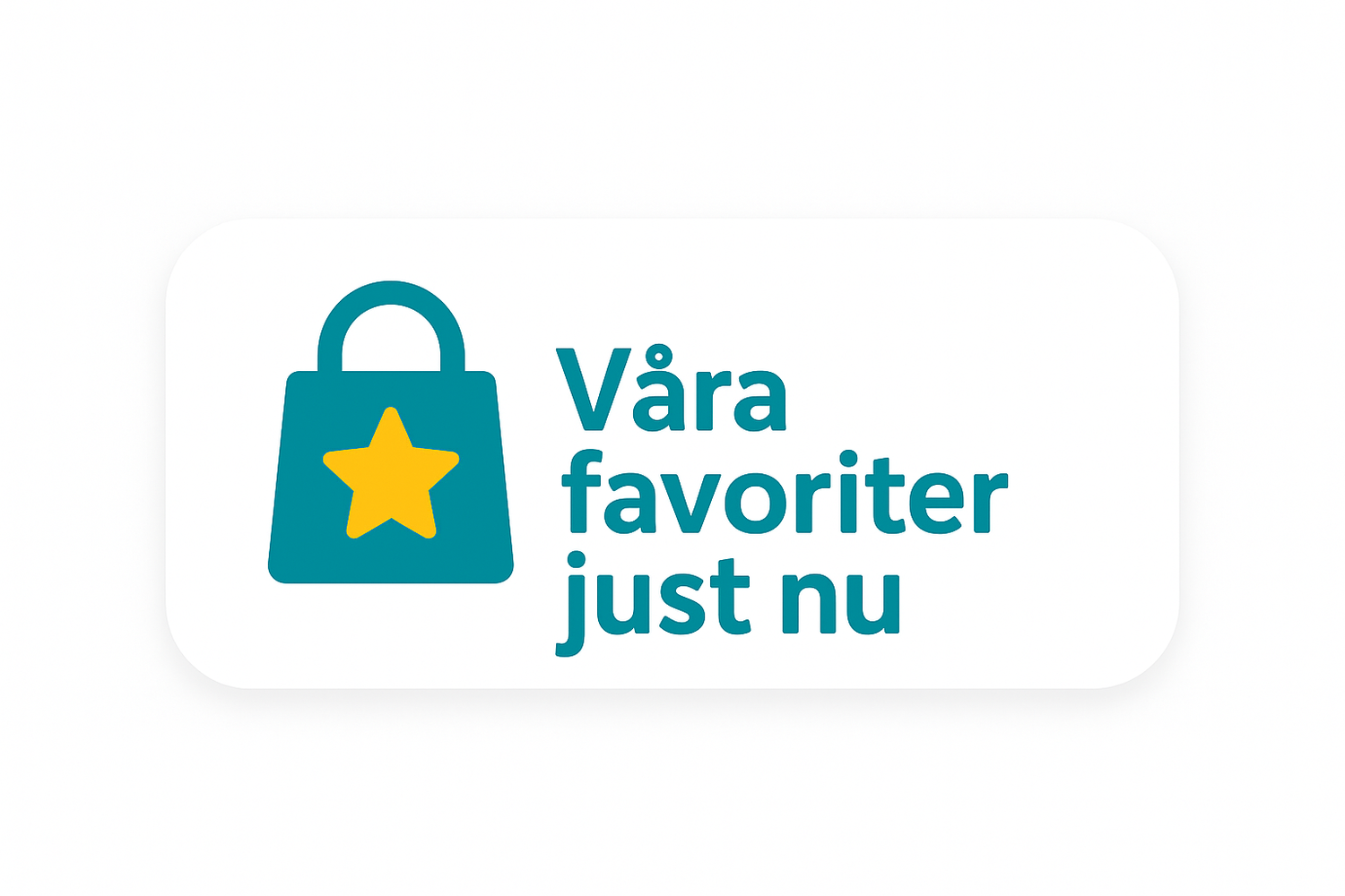 ⭐ Se våra favoriter just nu