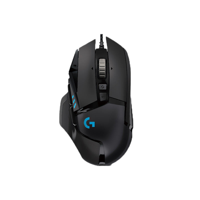 Logitech G502 Hero Gamingmus – Svart, RGB, 11 Knappar, USB-kabel – Master Edition