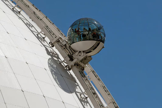 SkyView Globen – glasgondol upp till 130 meter över Stockholm