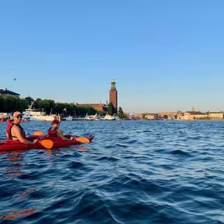 Guidad Kajaktur i centrala Stockholm